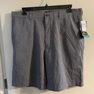 NWT PGA Tour Grey Stretch Golf Athletic Shorts